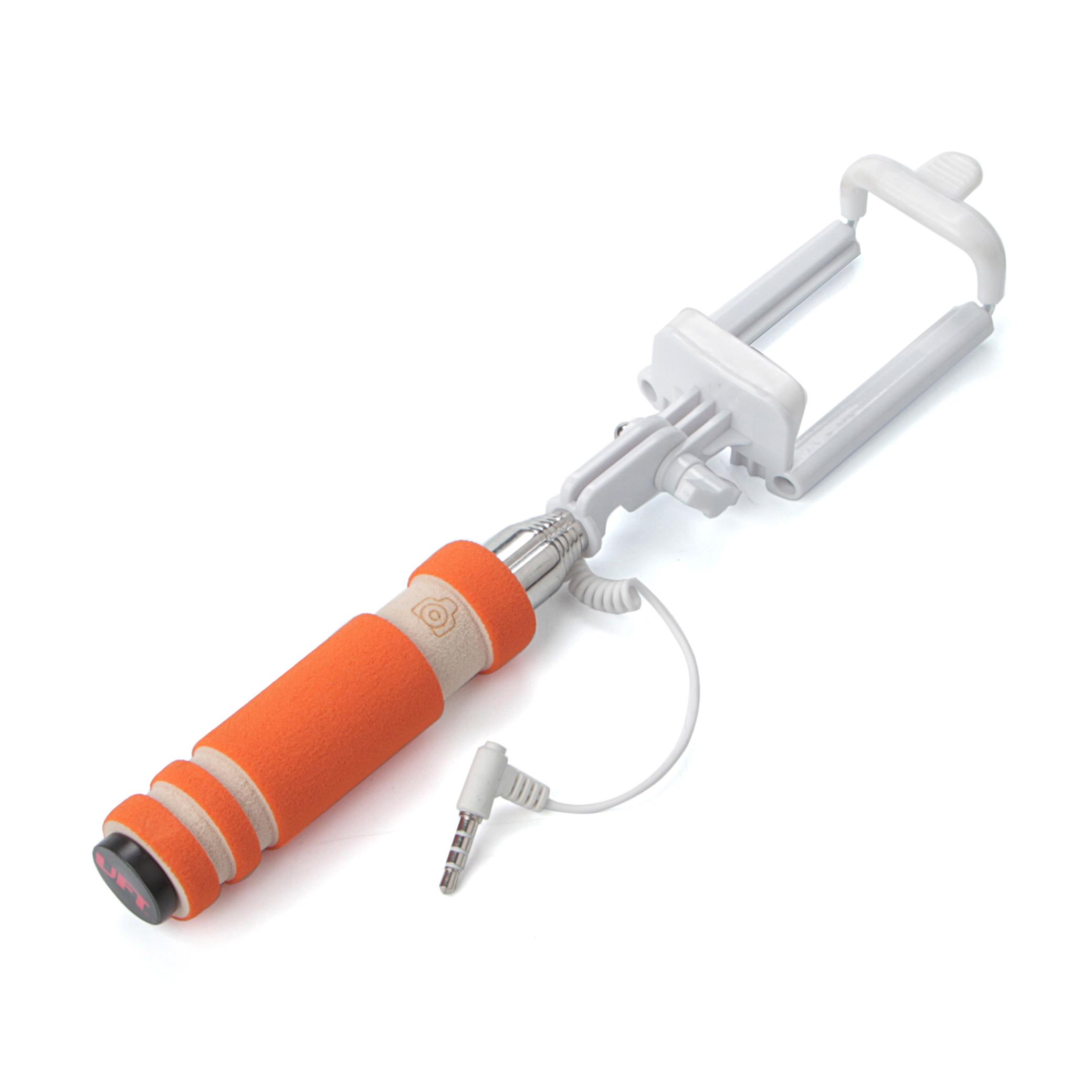Монопод для селфи со шнуром CG Little SS8 Orange (050215)
