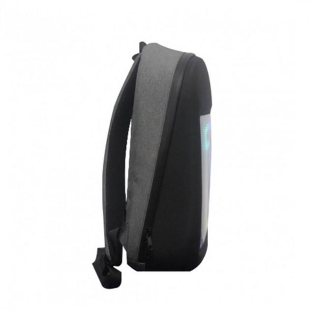 Фото 3 Рюкзак со светодиодным экраном 15.6' M+ LED Bag Gray