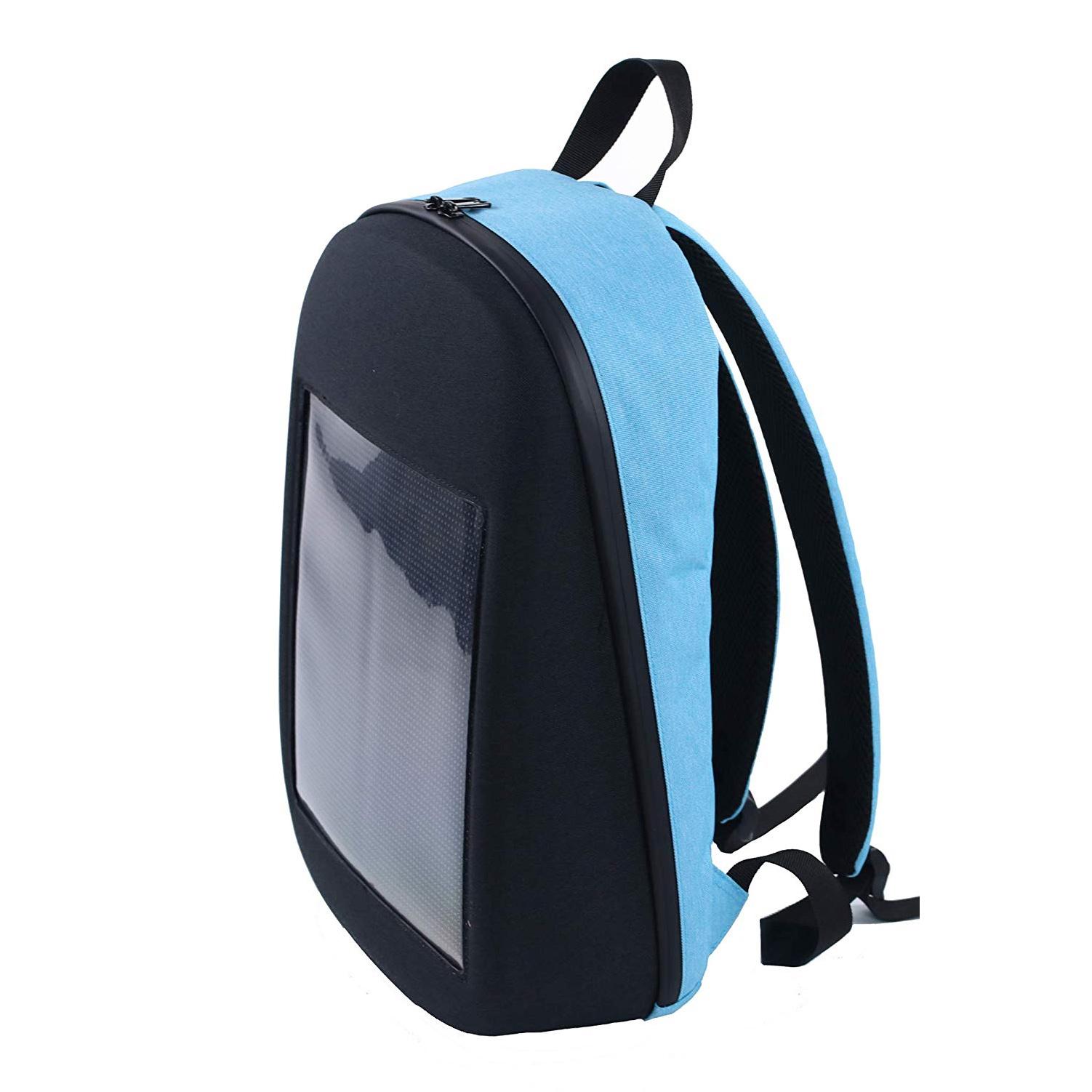 Фото 1 Рюкзак со светодиодным экраном 15.6' M+ LED Bag Blue