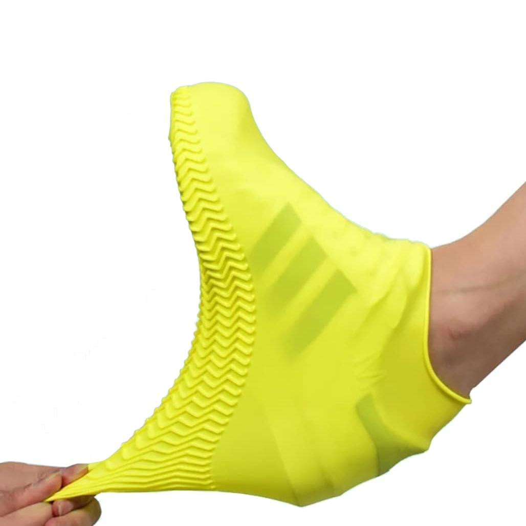 Силиконовые водонепроницаемые бахилы Чехлы на обувь CG WSS1 S Yellow