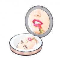 Карманное зеркало для макияжа с LED подсветкой CG CM2