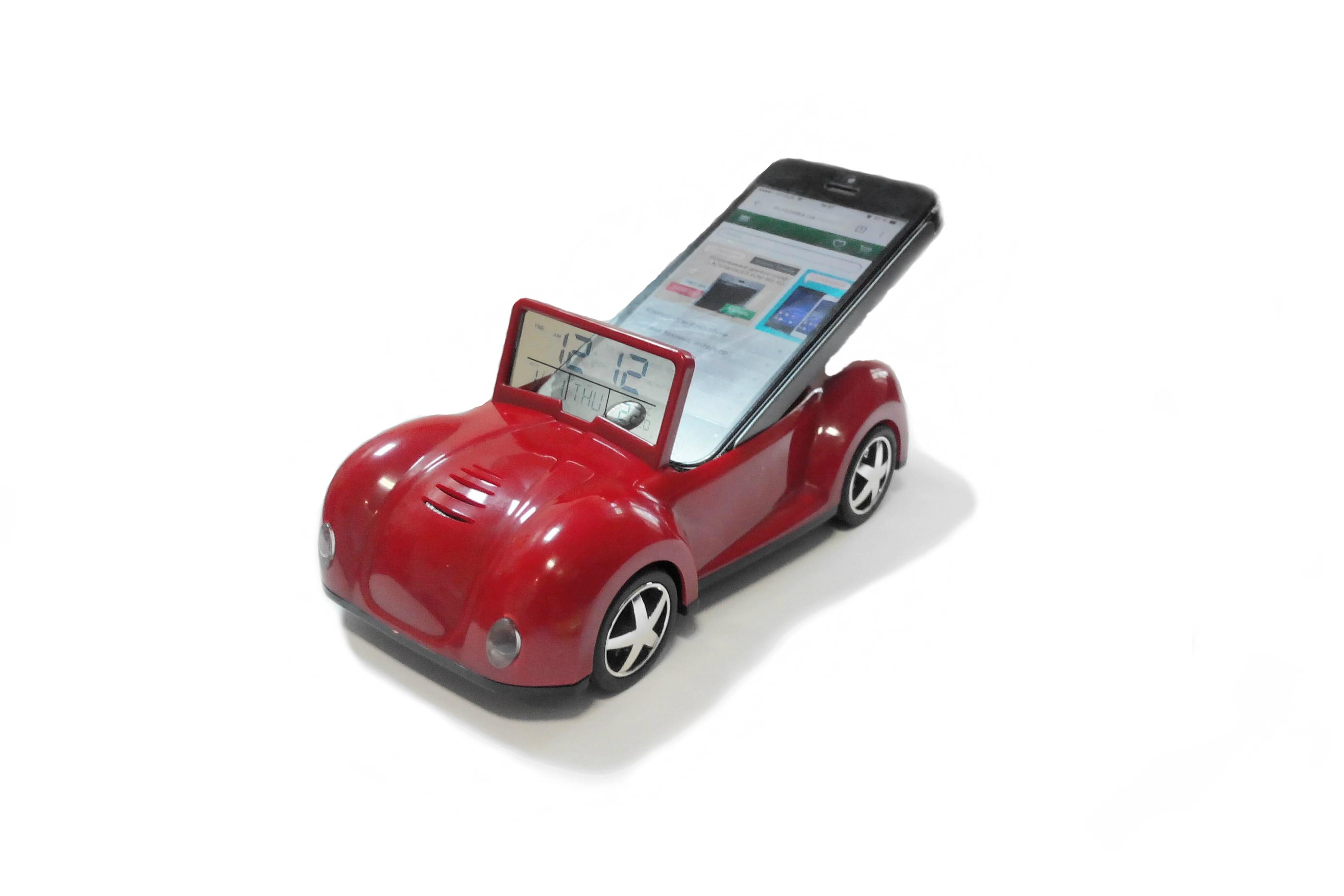 Держатель для смартфона с часами UFT CarPad