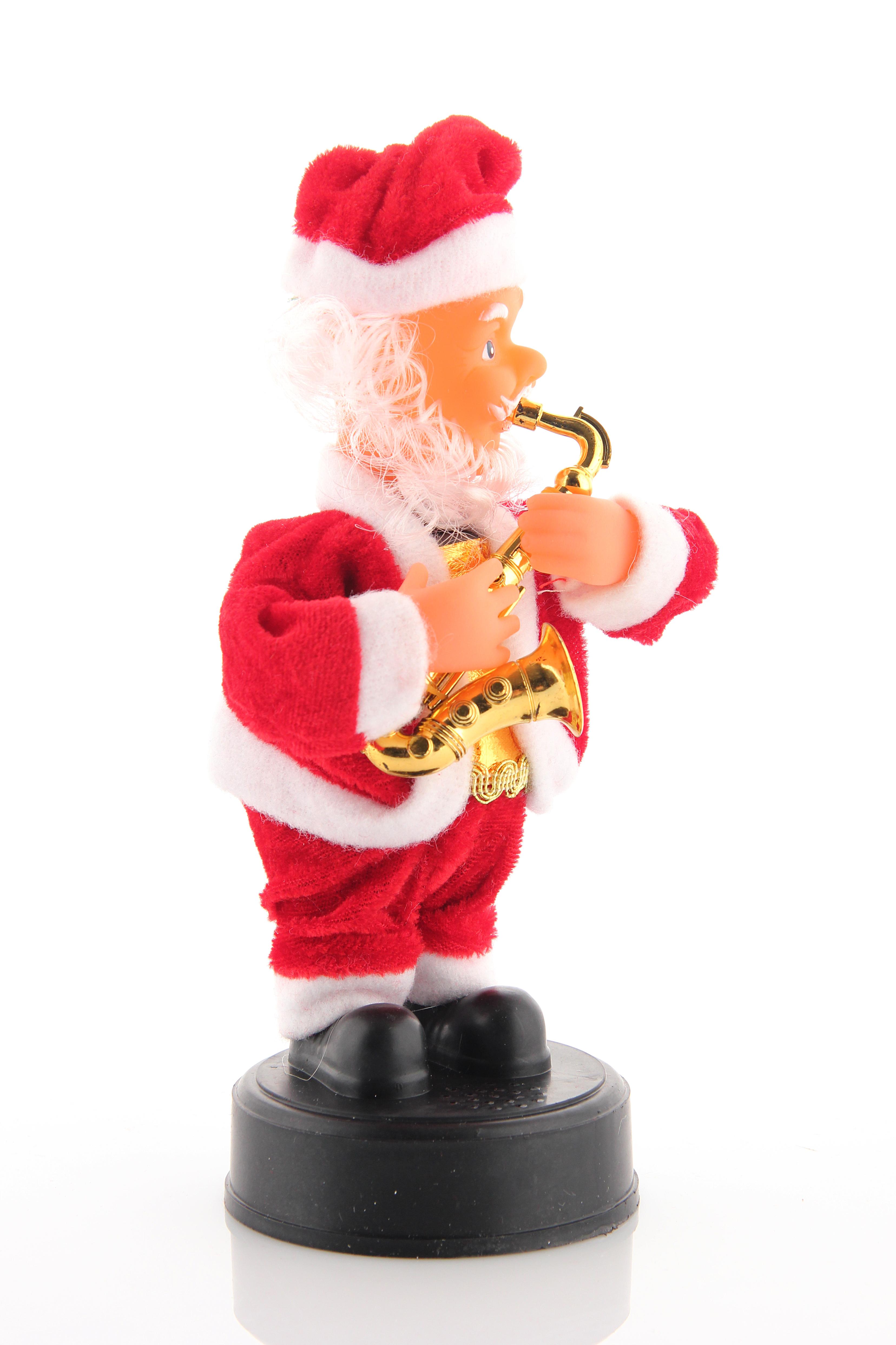 Фото 5 Танцующий Санта Клаус с саксофоном